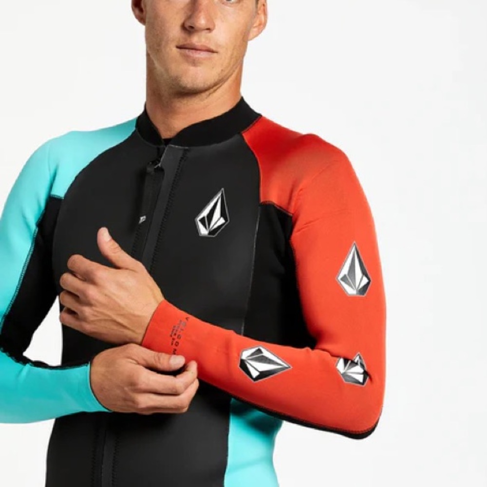 NEW Volcom Stone Full Zip 2MM Wetsuit Jacket Size NWT Men's Size Small